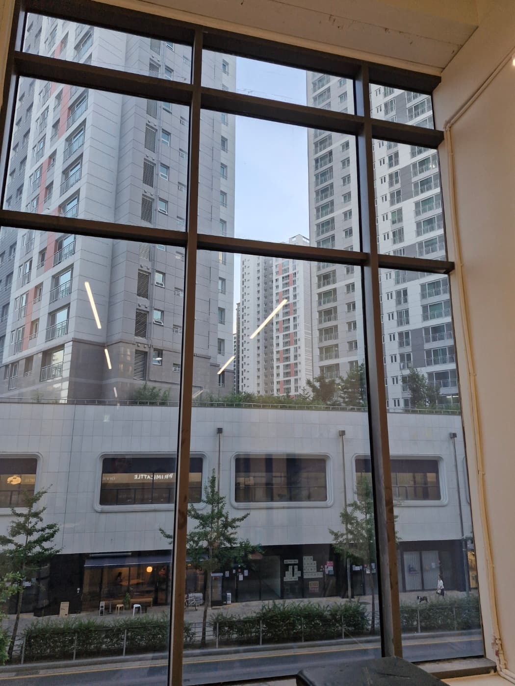 유리창 청소 청소 후